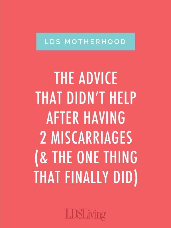 The Advice That Didn't Help After Having 2 Miscarriages (& the One Thing That Finally Did)