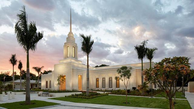 The Port-au-Prince Haiti Temple.