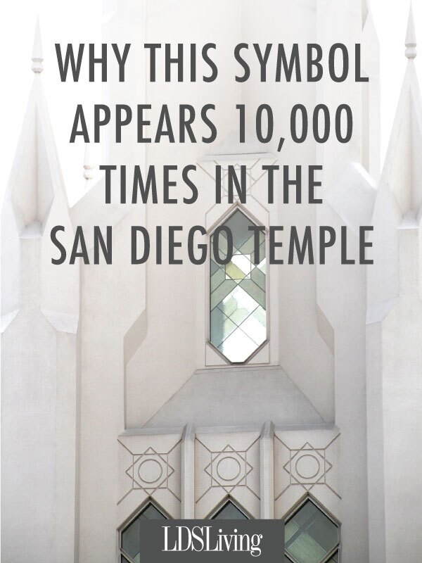 Why This Symbol Appears 10,000 Times in the San Diego Temple