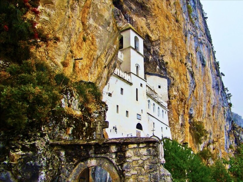 His quest to find out more about his grandpa led Jeff to the Ostrog Monastery in Montenegro. Though he didn't find any answers the first time he went, he later learned that his family line used to be the protectors of the monastery. 

