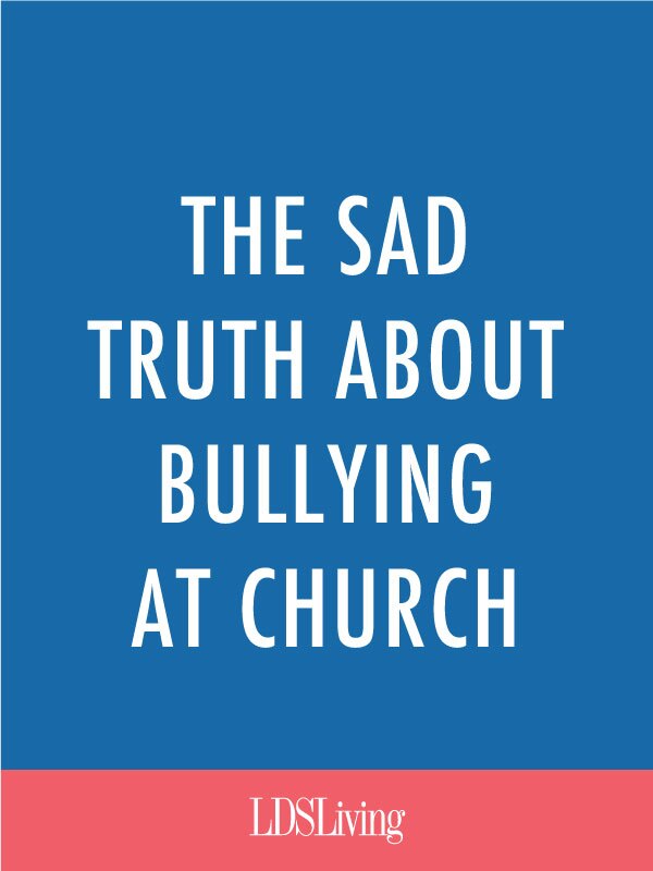 Church is supposed to be a safe place for our children. Bullying is something that only happens at school, right? Unfortunately, there’s a sad truth behind bullying at church.