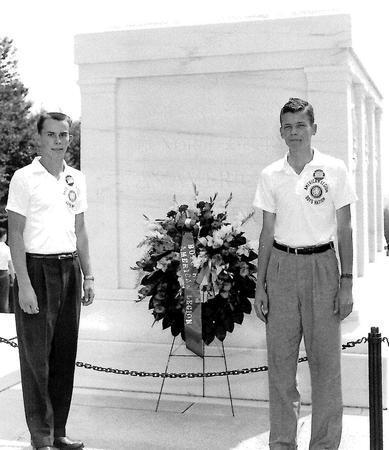 Image titleElder Cook (on the left) and his brother. Image from Deseret News.