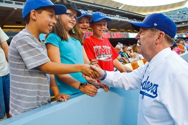 Elder Andersen Throws Out First Pitch at Dodger Stadium - Church News and  Events