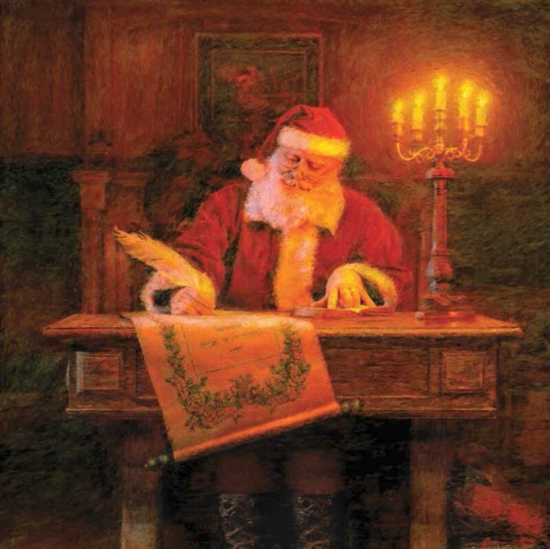 LDS Apostles on Santa Claus