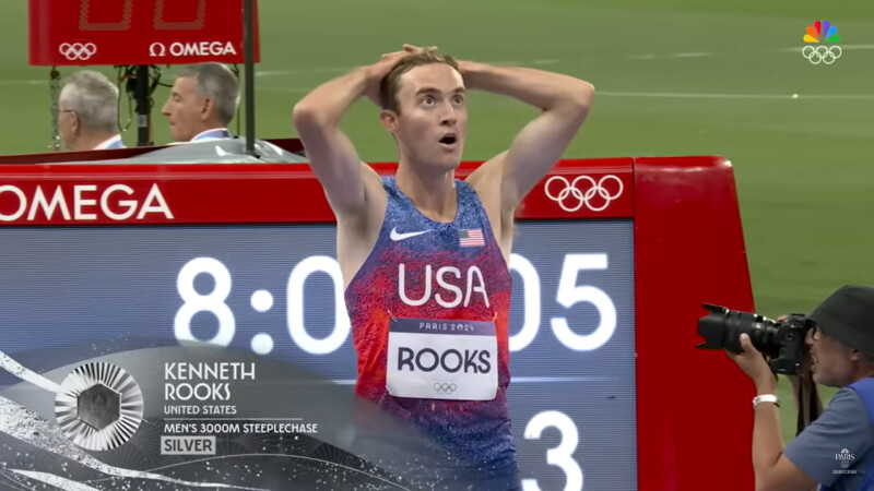 Keenth Rooks Kenneth Rooks's Olympic silver medal winning race - LDS Living