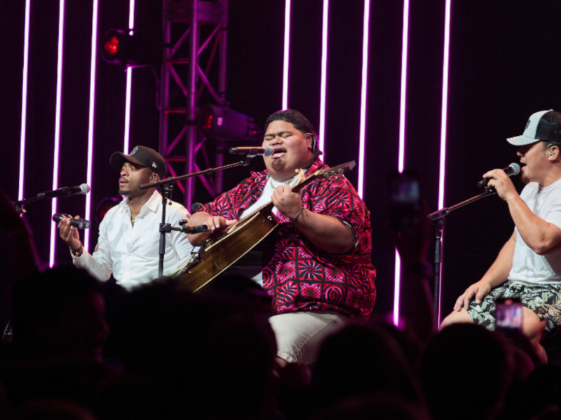 Artist Iam Tongi performs during the 2024 Utah YSA Conference at the Salt Palace Convention Center in Salt Lake City, Utah, on Saturday, August 3, 2024.