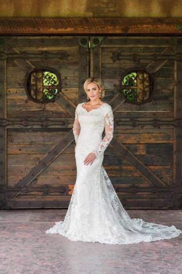 30 Gorgeous Modest Wedding Dresses LDS Living