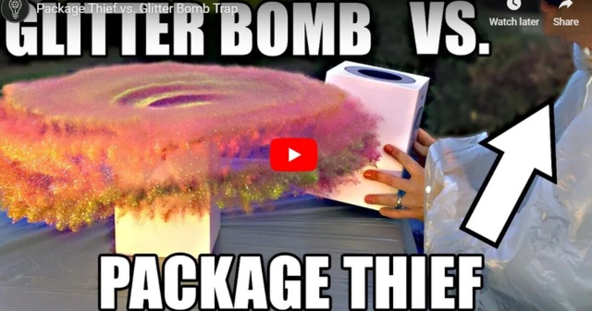 Latterday Saint NASA Engineer Creates Glitter Bomb to Pay Back Package(01)