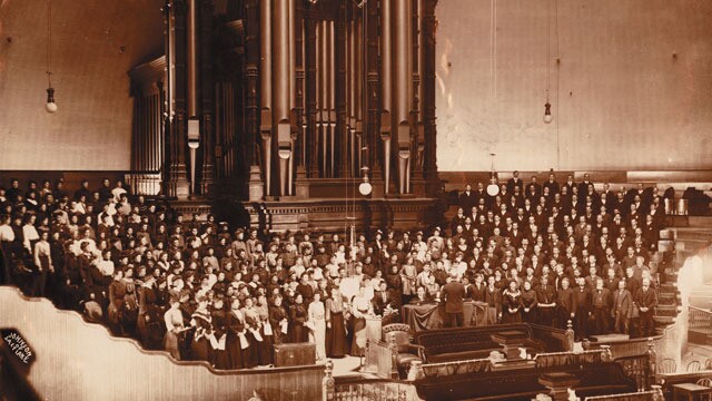 Fashion of the Mormon Tabernacle Choir, 1910s