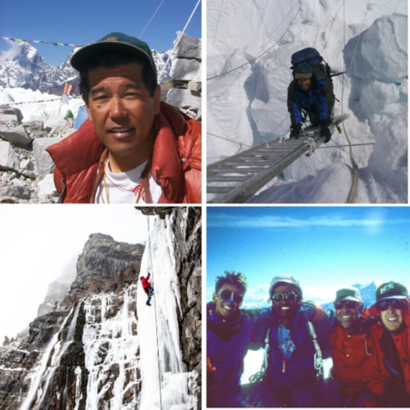 Stacy has climbed Denali several times and has also climbed some world's tallest mountain peaks including Everest.
