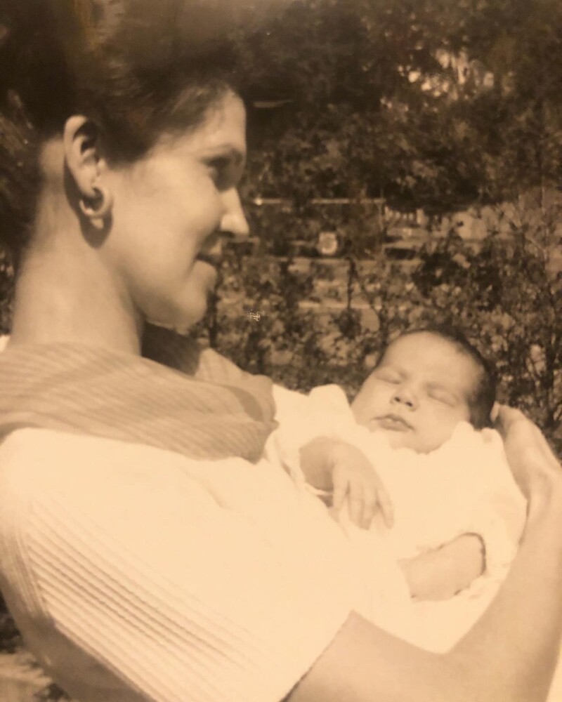 patricia holland with Mary alice on her blessing day.jpg