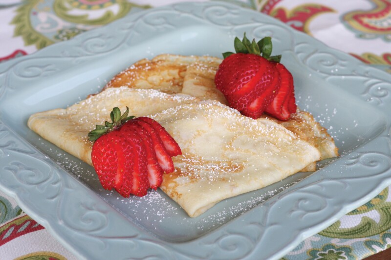 Crepes | 20 Breakfast Recipes Perfect for Christmas Morning from LDS Living