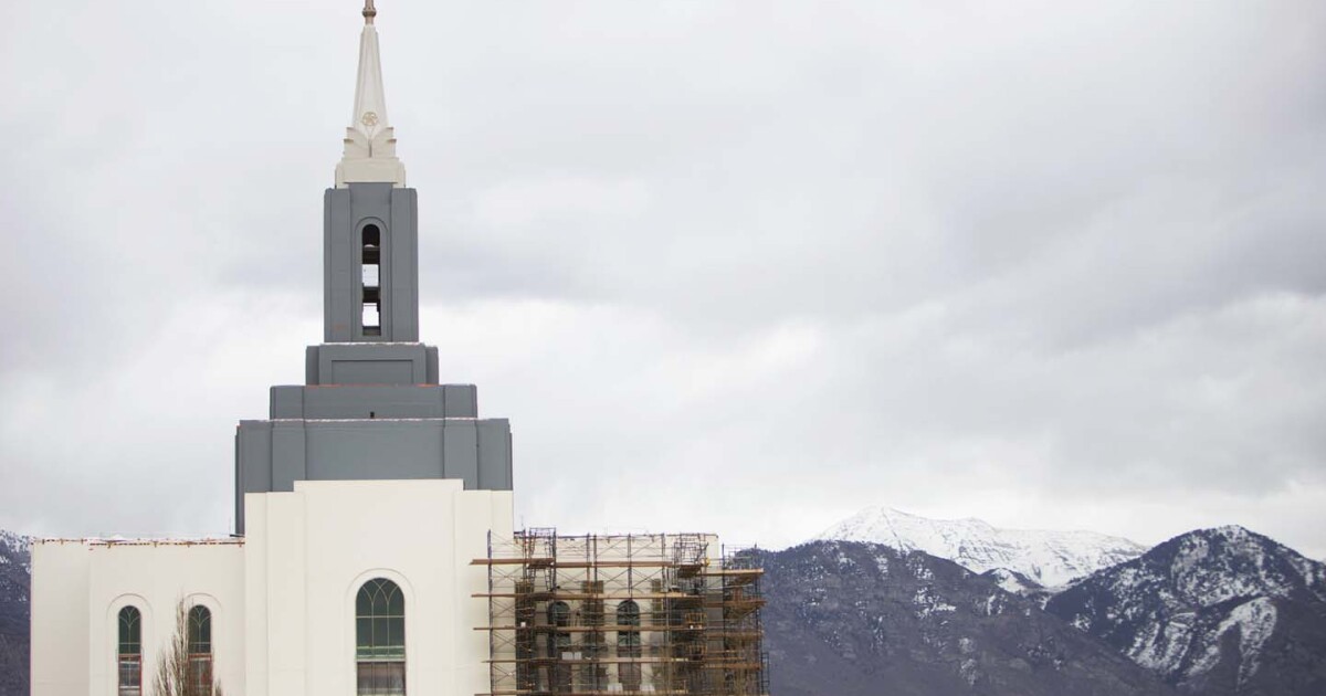 Fire extinguished at Orem Utah Temple, which is currently under