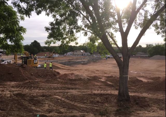 Construction begins on a new stake center