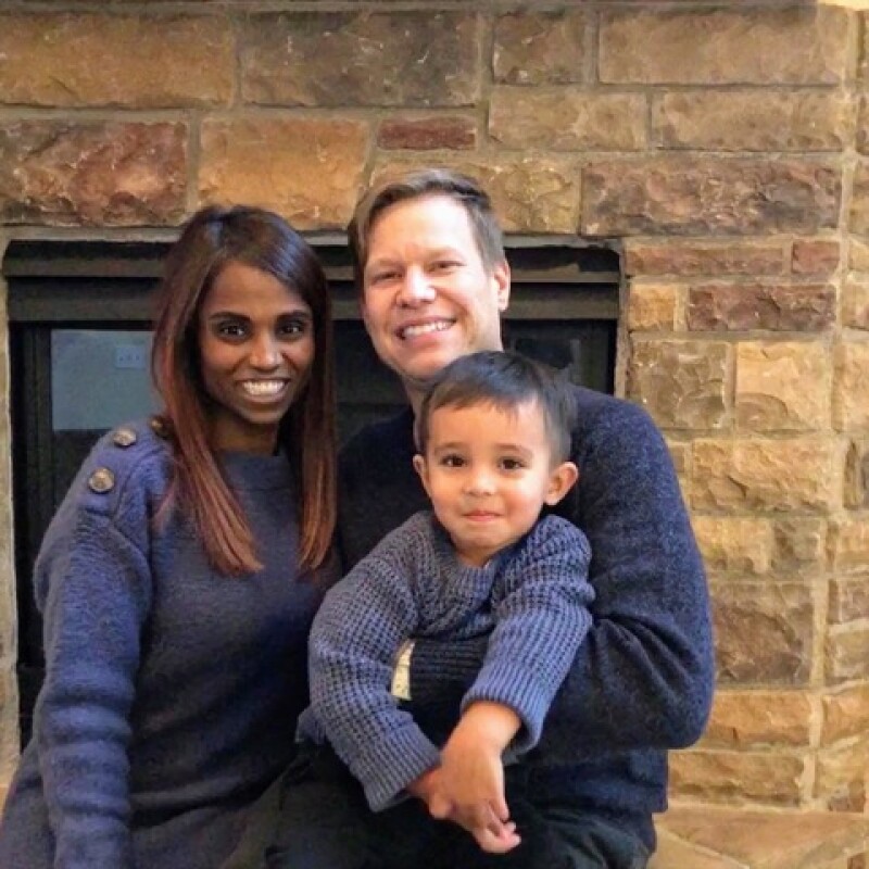 Dave Belt and his family.