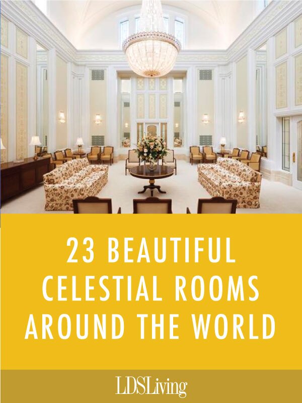 Every temple has its own unique, beautiful style, including in its celestial room. Check out some of these stunning, unique rooms from around the world.