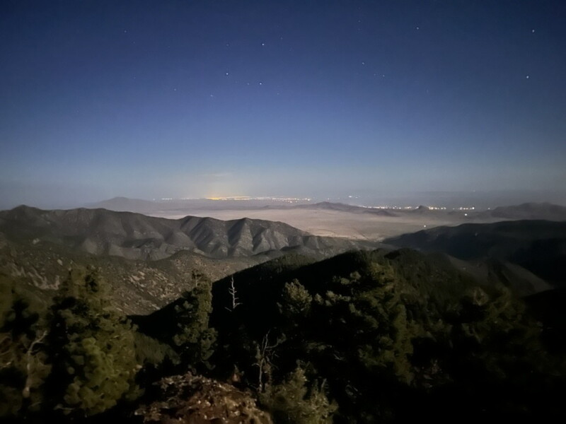Desde la cima de las montañas Magdalena cerca de Socorro, Nueva Mexico.jpg