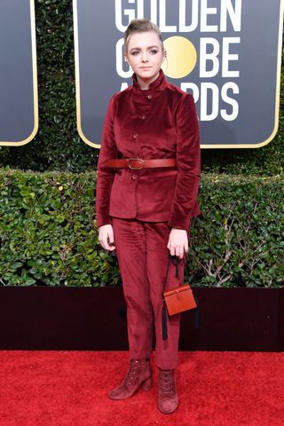 Elsie Fisher at the Golden Globes