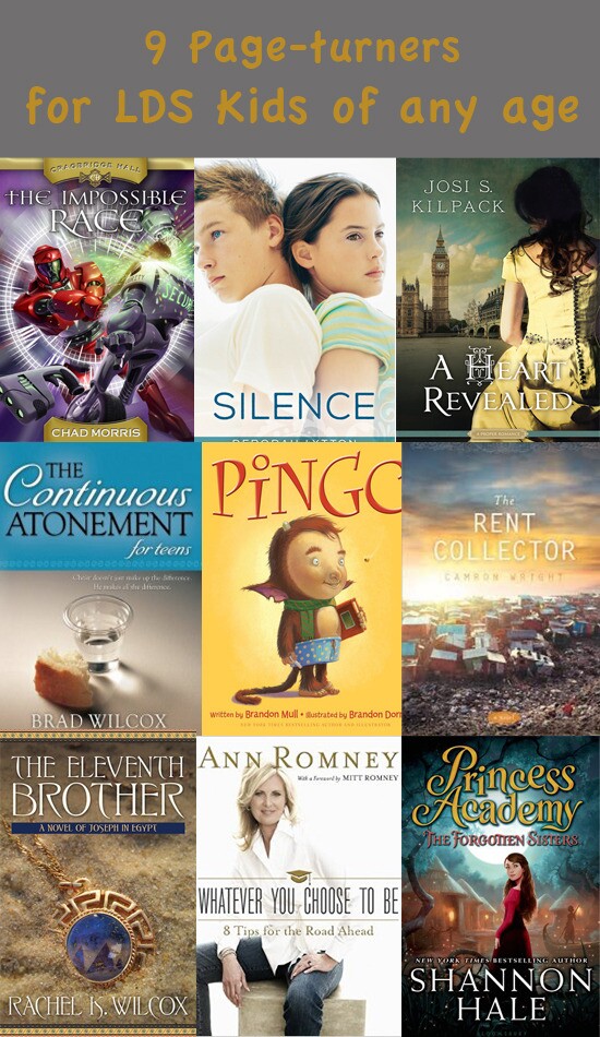 9 Page-turners for LDS Kids of any age