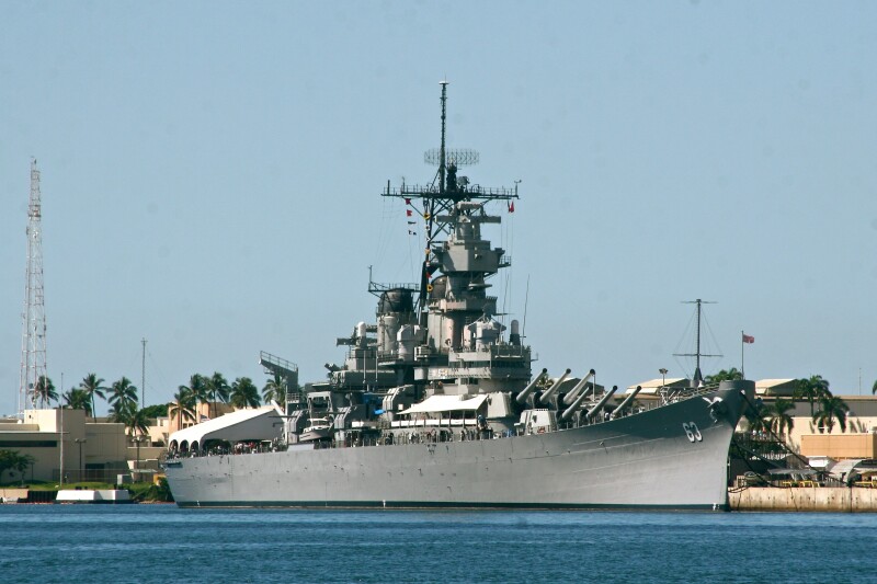 Missionaries and the USS Missouri