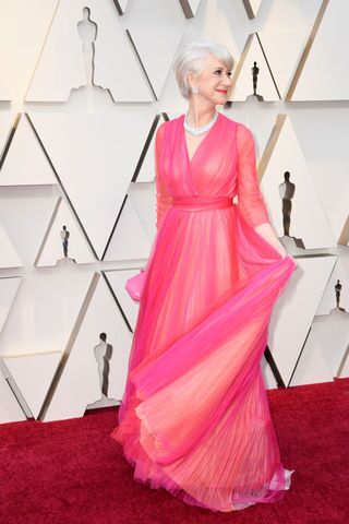 Helen Mirren at the 2019 Academy Awards