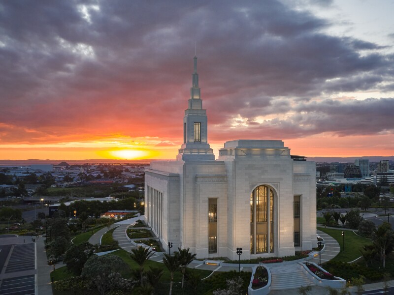 The Auckland New Zealand Temple of The Church of Jesus Christ of Latter-day Saints