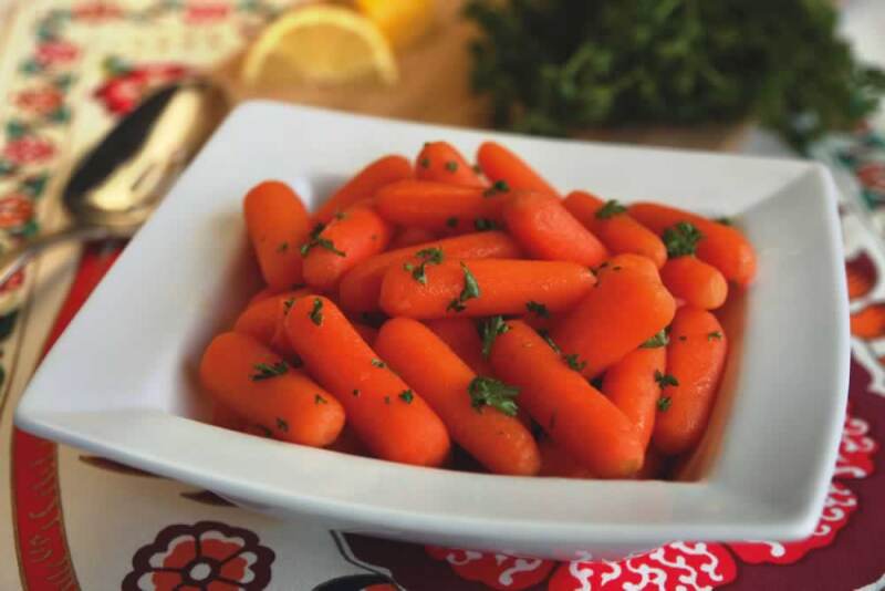 Thanksgiving Recipes: Lemon-Butter Glazed Carrots