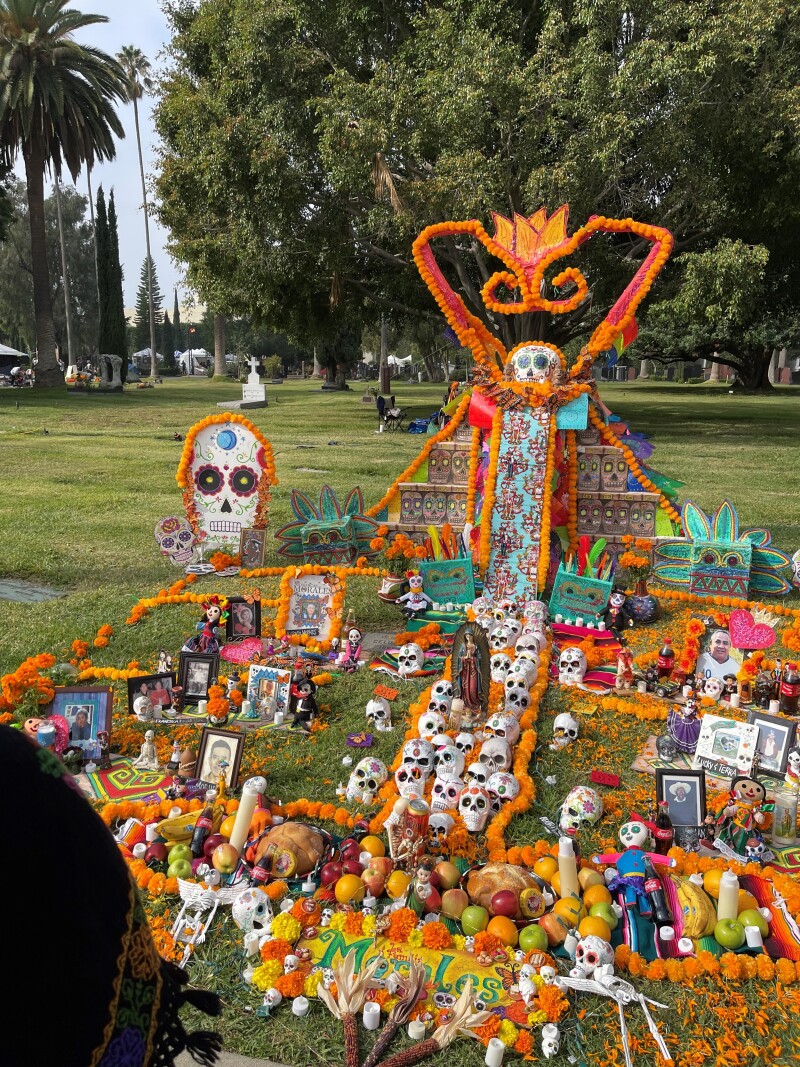 Day of the Dead in Mexico is a celebration for the 5 senses