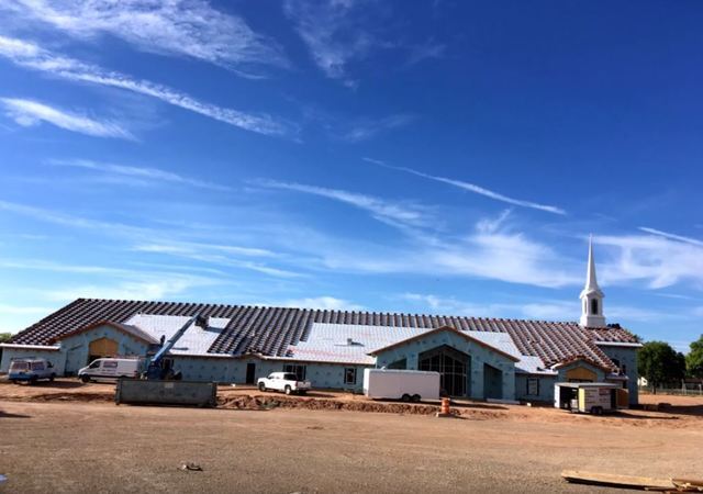 Construction progresses on the new St. George East stake center