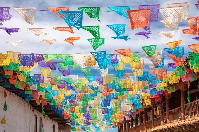 Mazamitla,,Jalisco,,Mexico,,February,2020.,Some,Of,The,Streets,That