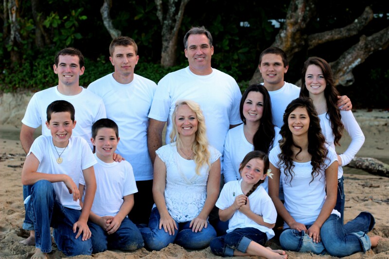 Steele Family of 12