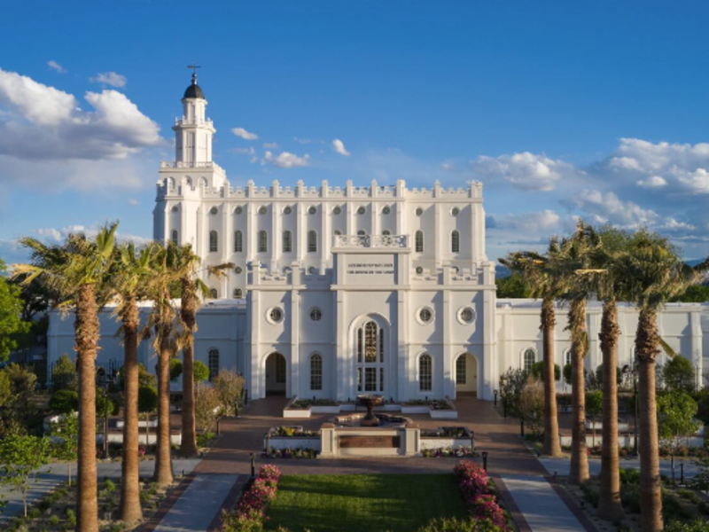 The St. George Utah Temple
