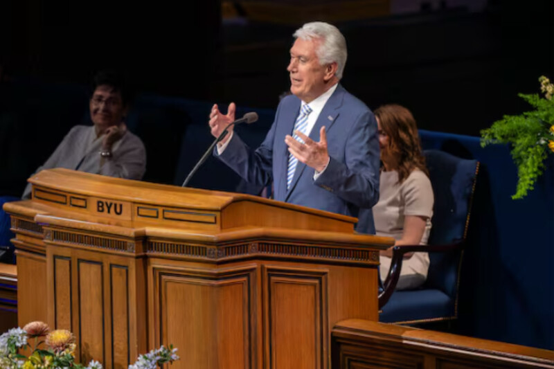 Elder Dieter F. Uchtdorf speaks