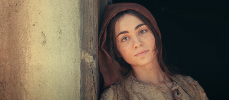 María del vídeo "El Niño Jesús" en YouTube