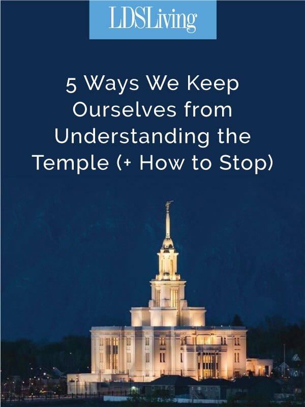 The temple has often been called the Lord’s university. Clearly, the Lord intends the temple to be a house of learning—one we should attend often.