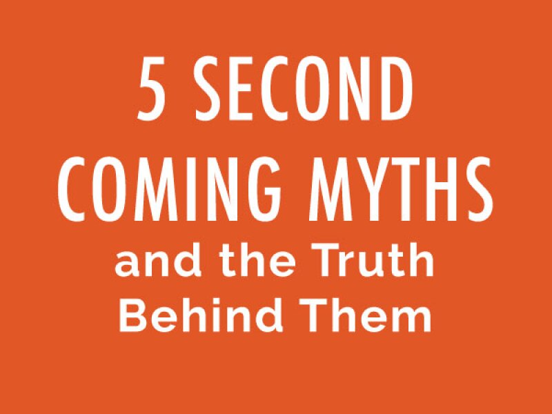 When will the Second Coming be and how can we prepare for it? Find out the truth behind 5 myths about Christ's return to earth.