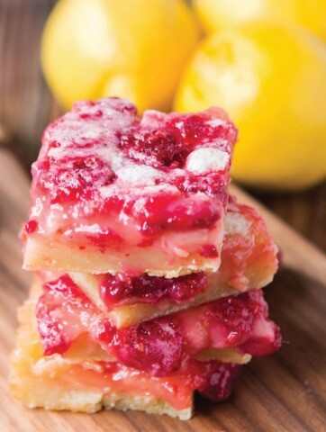 Raspberry Lemon Tart Bars