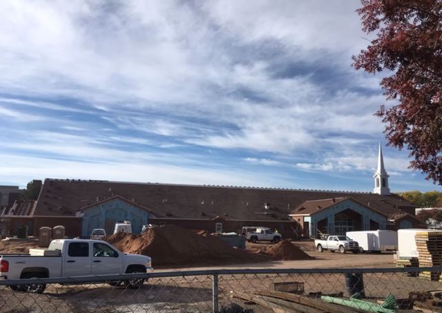 Construction progresses on the new St. George East stake center