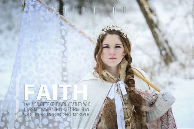 LDS Photographer Brings Young Women's Values to Life With Fairy-Tale Photos &
