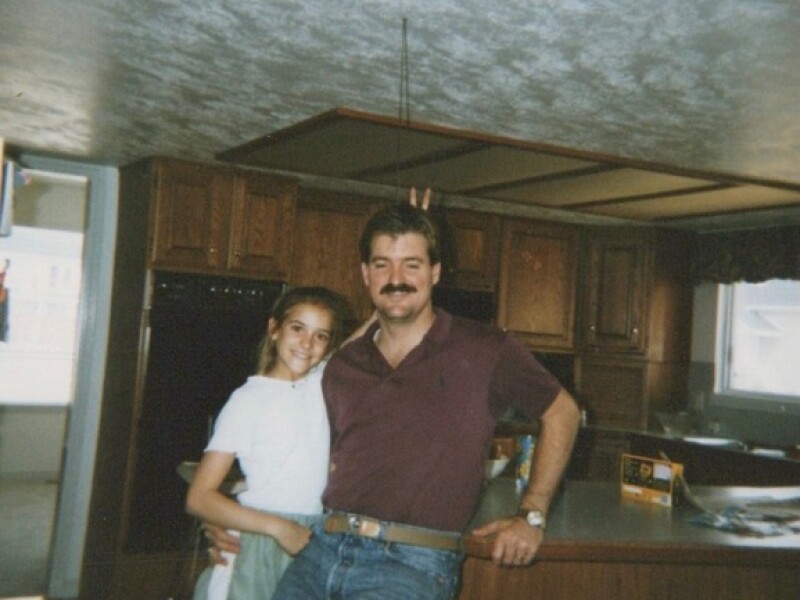 Ashley and her dad 3