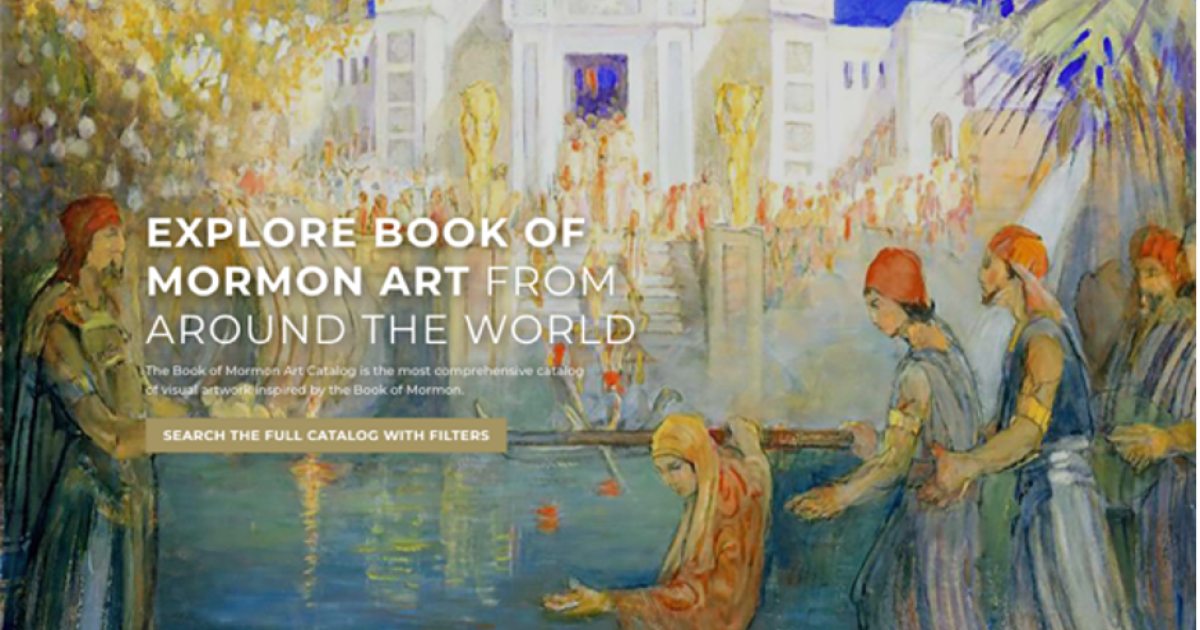 2,000+ pieces of Book of Mormon art now available in new digital