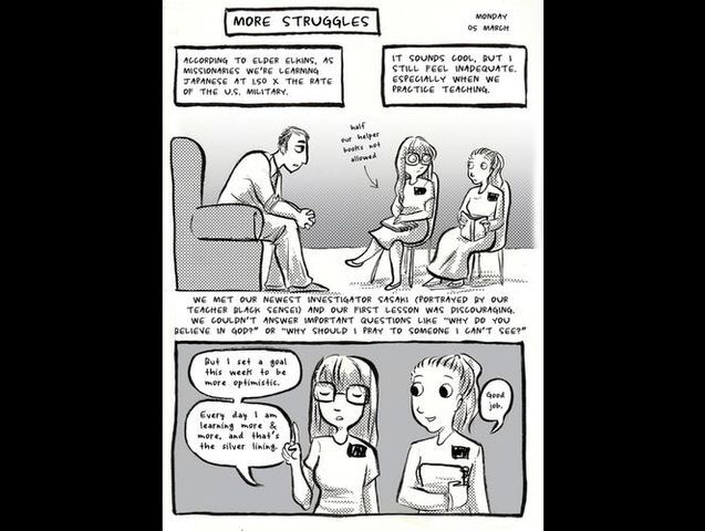 Returned Missionary Turns Mission Experience Into a Graphic Novel (Photos)
