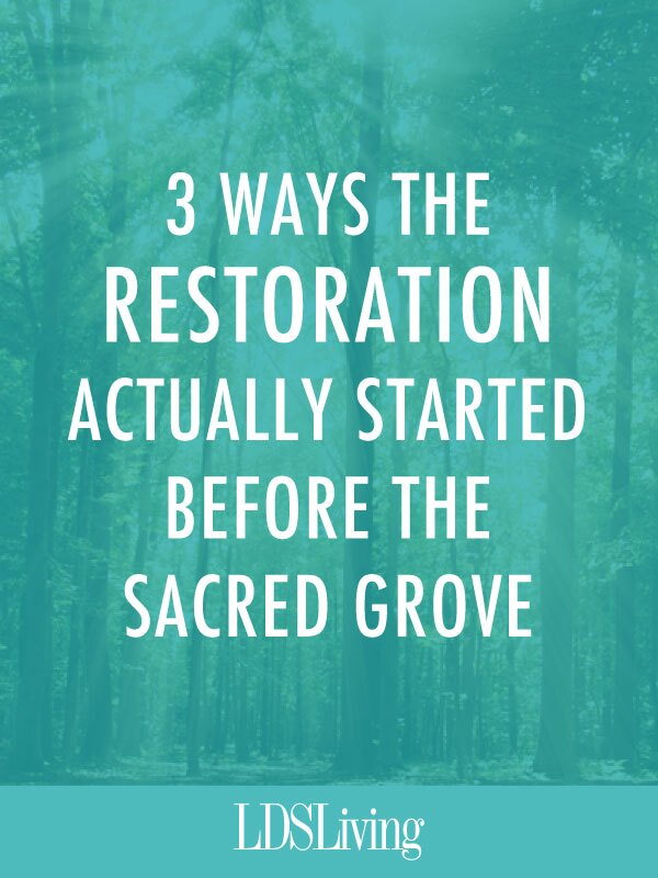 As Latter-day Saints, we tend to assume that the heavens were sealed until the Sacred Grove appearance in 1820 and that the Restoration didn't really begin until Moroni tutored Joseph and subsequently gave him the plates in 1827. But that isn't entirely true.