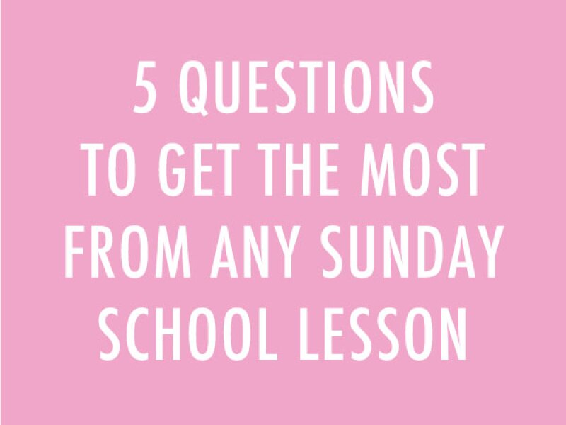 We are used to different styles of teaching in the Church because we emphasize the doctrine rather than the ability of whoever happens to be teaching. But we can learn something from every teacher and get something out of every lesson with these five questions to ask ourselves during Sunday School.