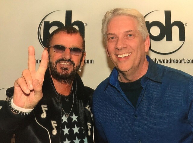 Kevin Guest with Ringo Star