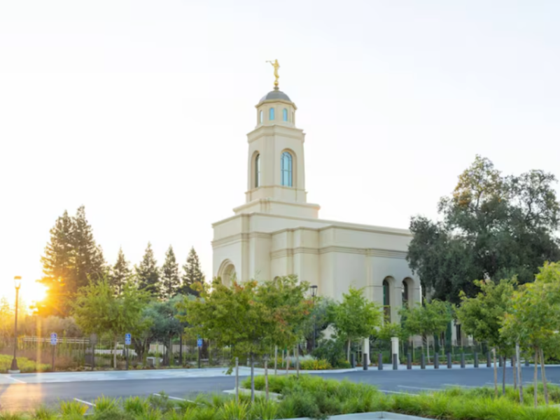 The Feather River California Temple in Yuba City, California.