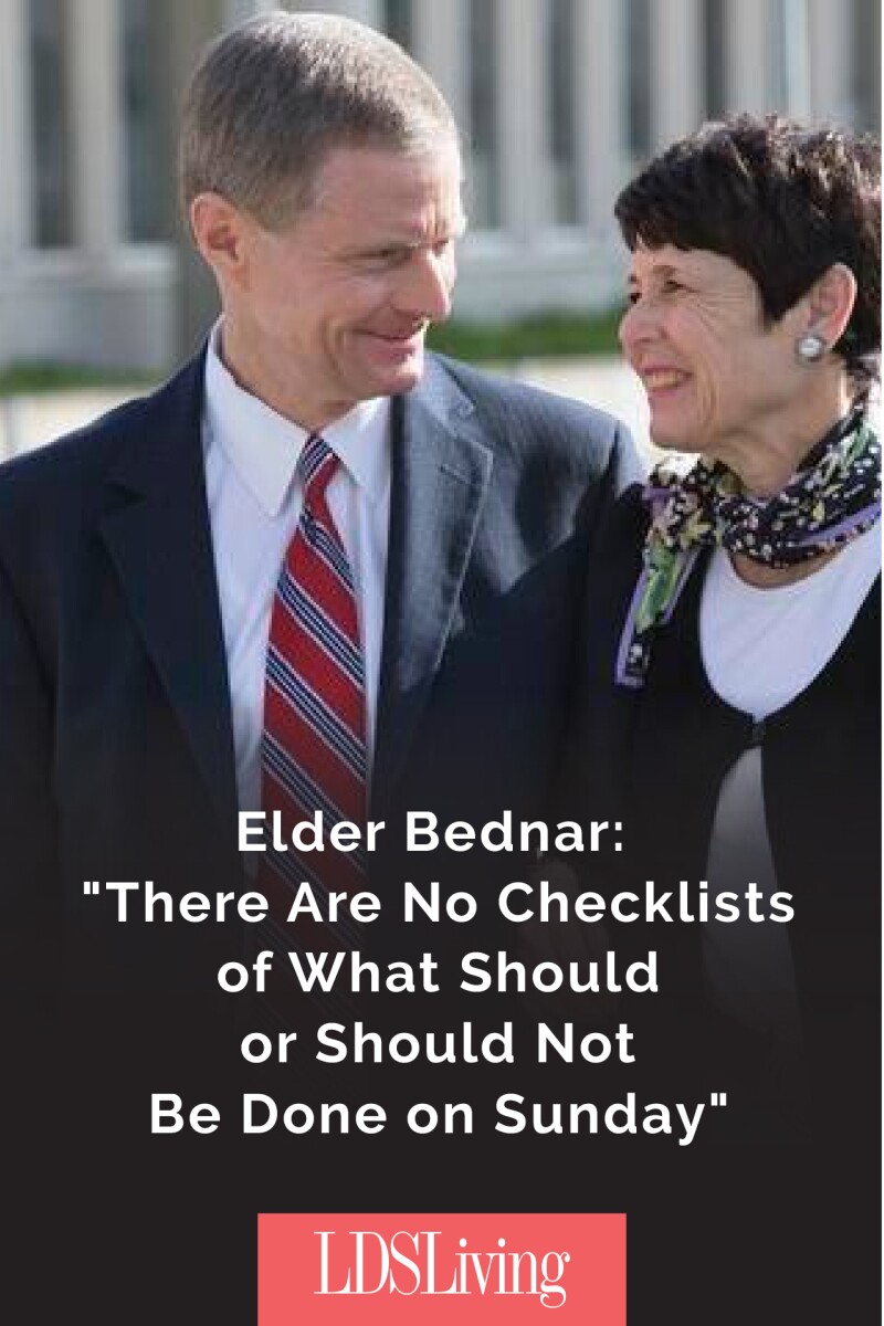 Elder Bednar: