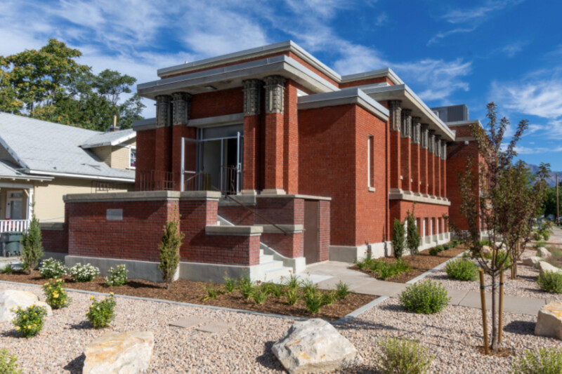 Historic LDS chapel in Ogden, Utah