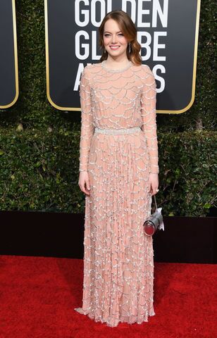 Emma Stone at the 2019 Golden Globes