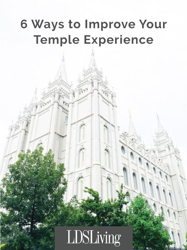 Going to the temple is one of the greatest ways to escape the world, but sometimes, if we’re not careful, we can bring the world inside with us.